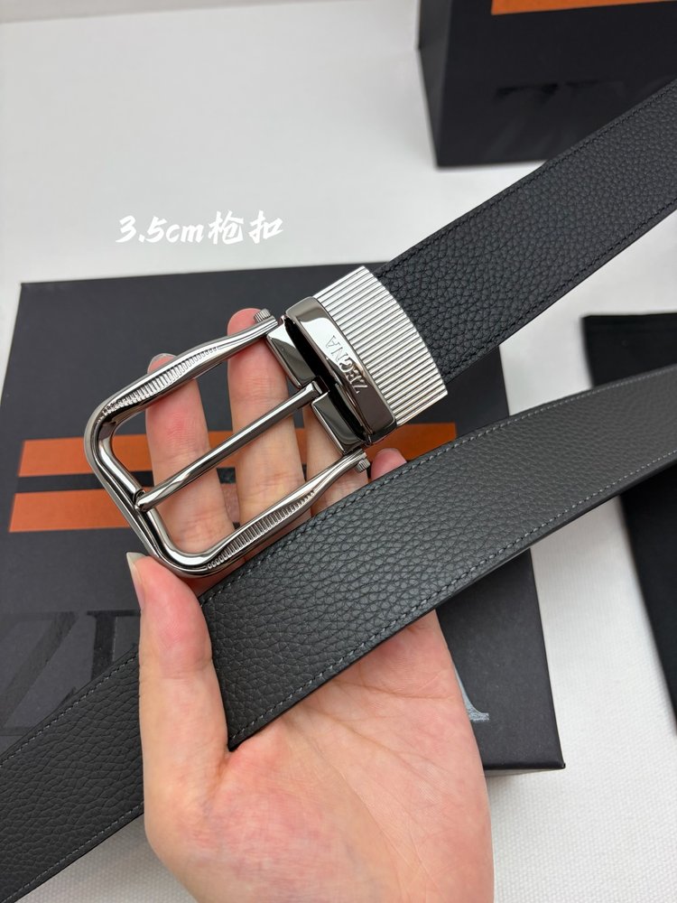 제냐 남성 벨트 35mm 316버클 송아지가죽 001-285890