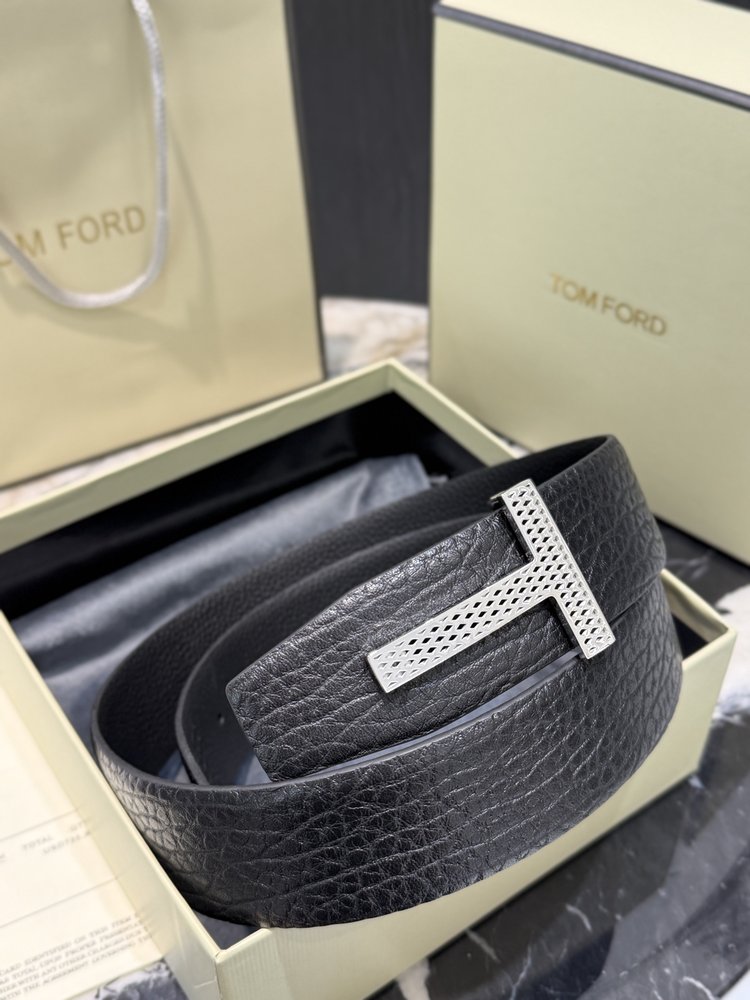 TOM FORD 양면 소가죽 비즈니스 벨트 001-285891