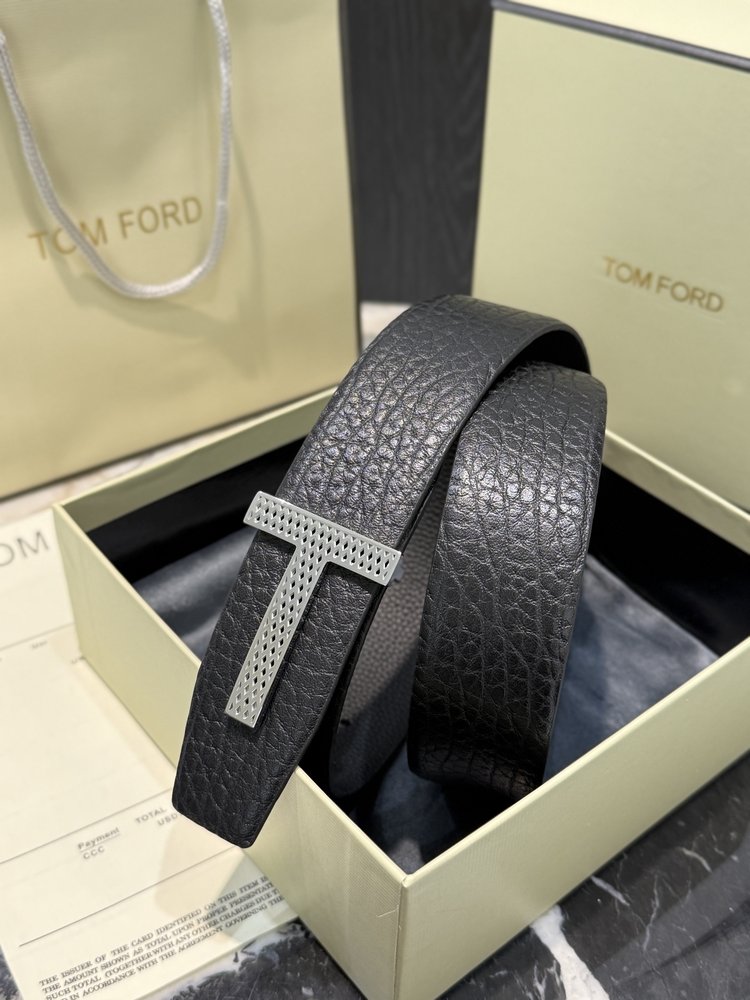 TOM FORD 양면 소가죽 비즈니스 벨트 001-285891