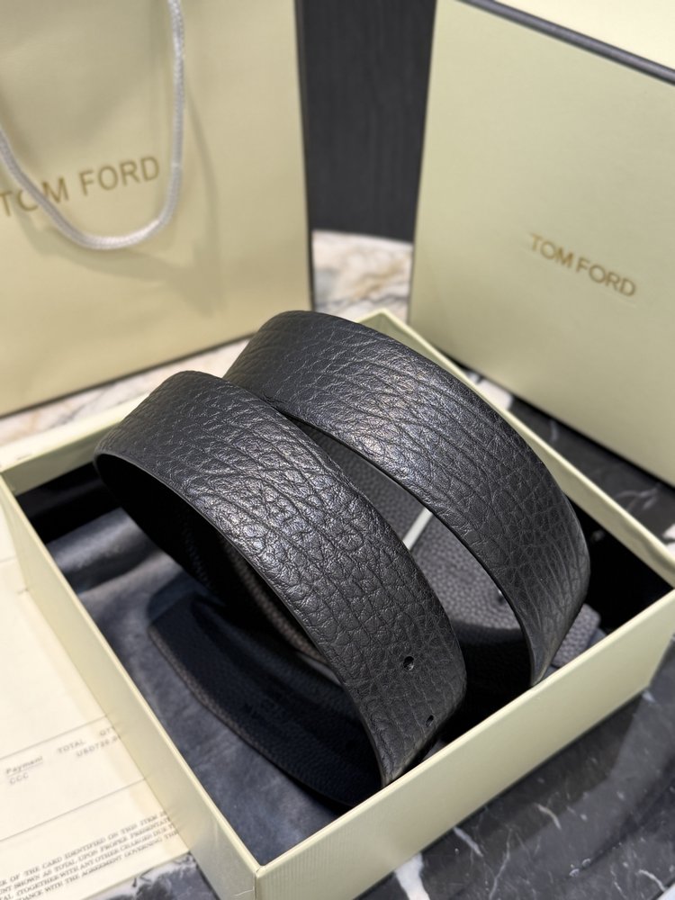 TOM FORD 양면 소가죽 비즈니스 벨트 001-285891