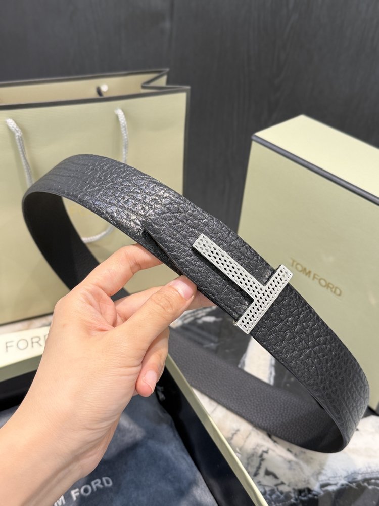 TOM FORD 양면 소가죽 비즈니스 벨트 001-285891