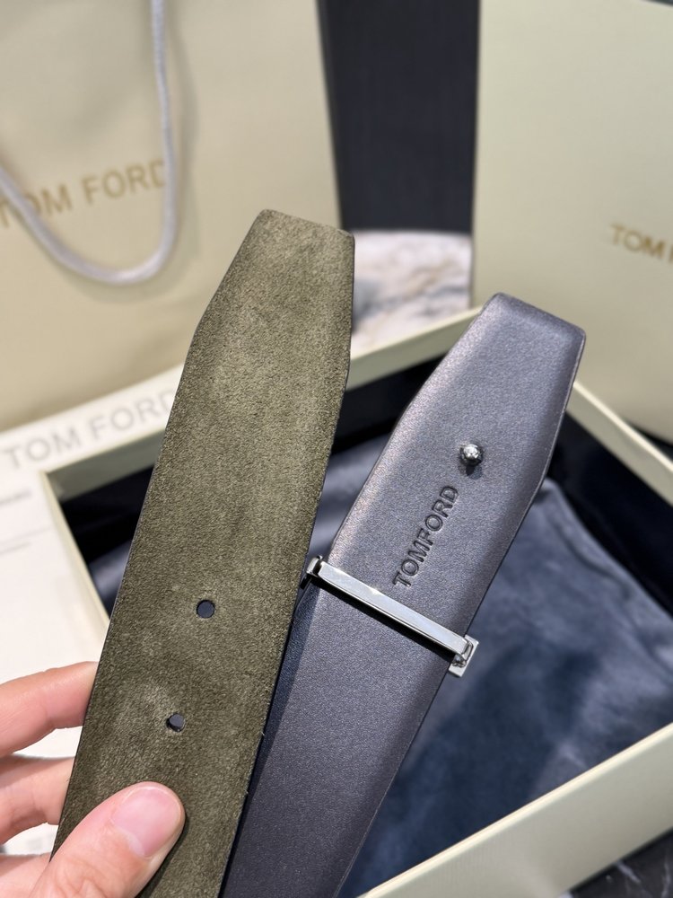 TOM FORD 양면 소가죽 남성 벨트 001-285893