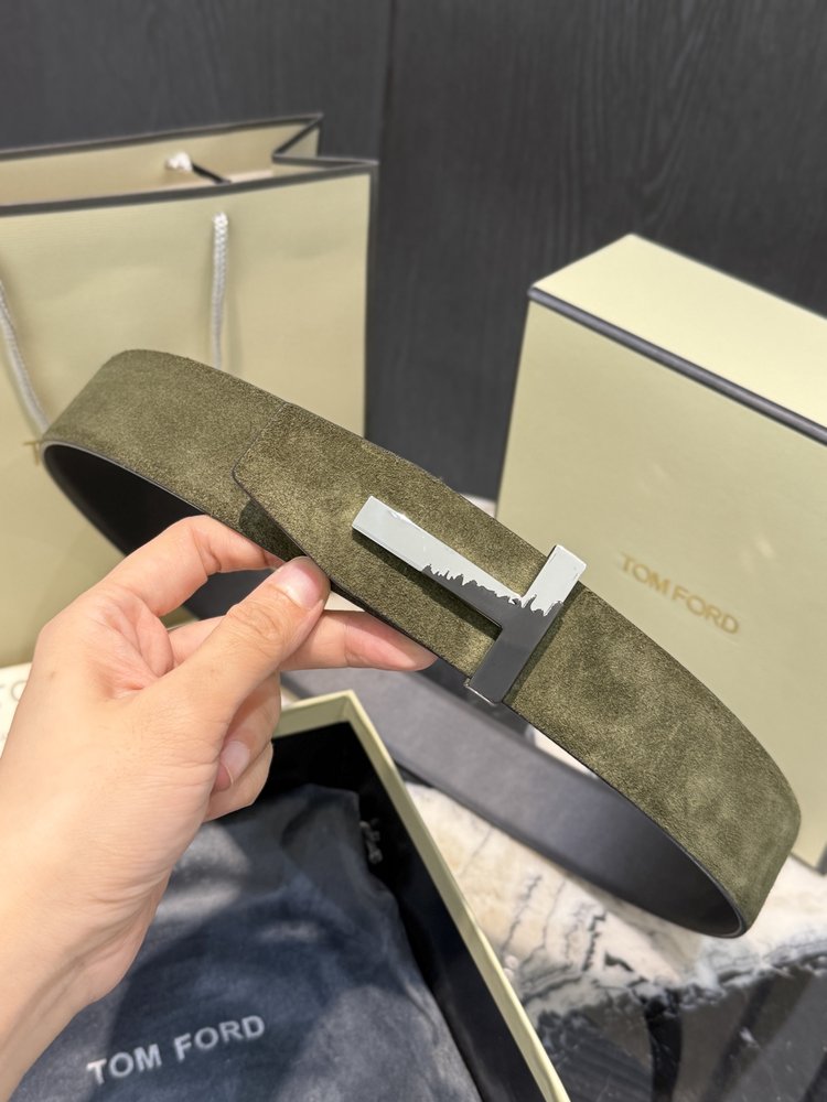 TOM FORD 양면 소가죽 남성 벨트 001-285893