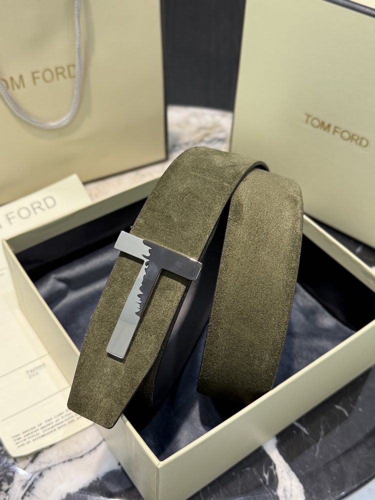 TOM FORD 양면 소가죽 남성 벨트 001-285893