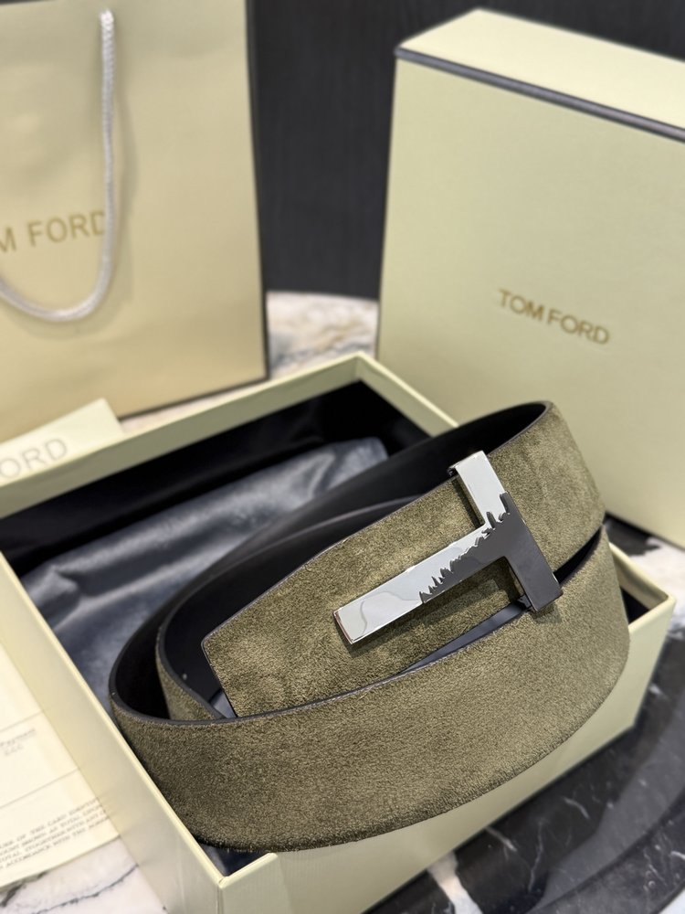 TOM FORD 양면 소가죽 남성 벨트 001-285893