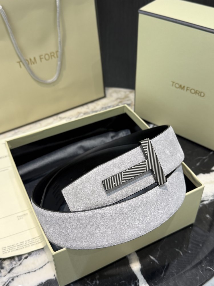 TOM FORD 양면 소가죽 비즈니스 벨트 001-285895
