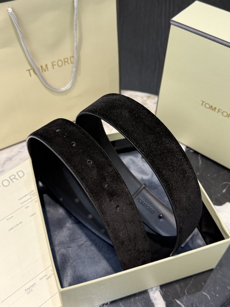 TOM FORD 양면 소가죽 비즈니스 벨트 001-285896