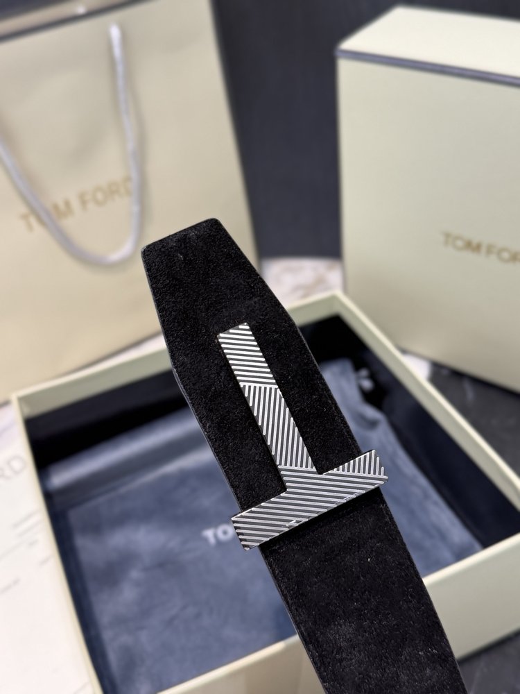 TOM FORD 양면 소가죽 비즈니스 벨트 001-285896