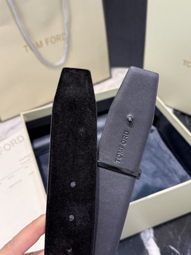 TOM FORD 양면 소가죽 비즈니스 벨트 001-285896