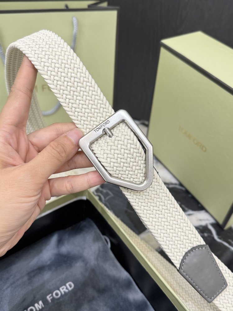 톰 포드 심플 비즈니스 남성 벨트 3.5cm 001-285908