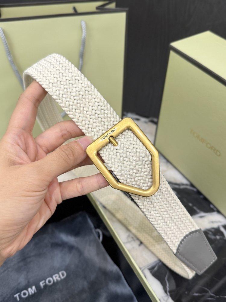 톰 포드 남성 심플 벨트 3.5cm 001-285909