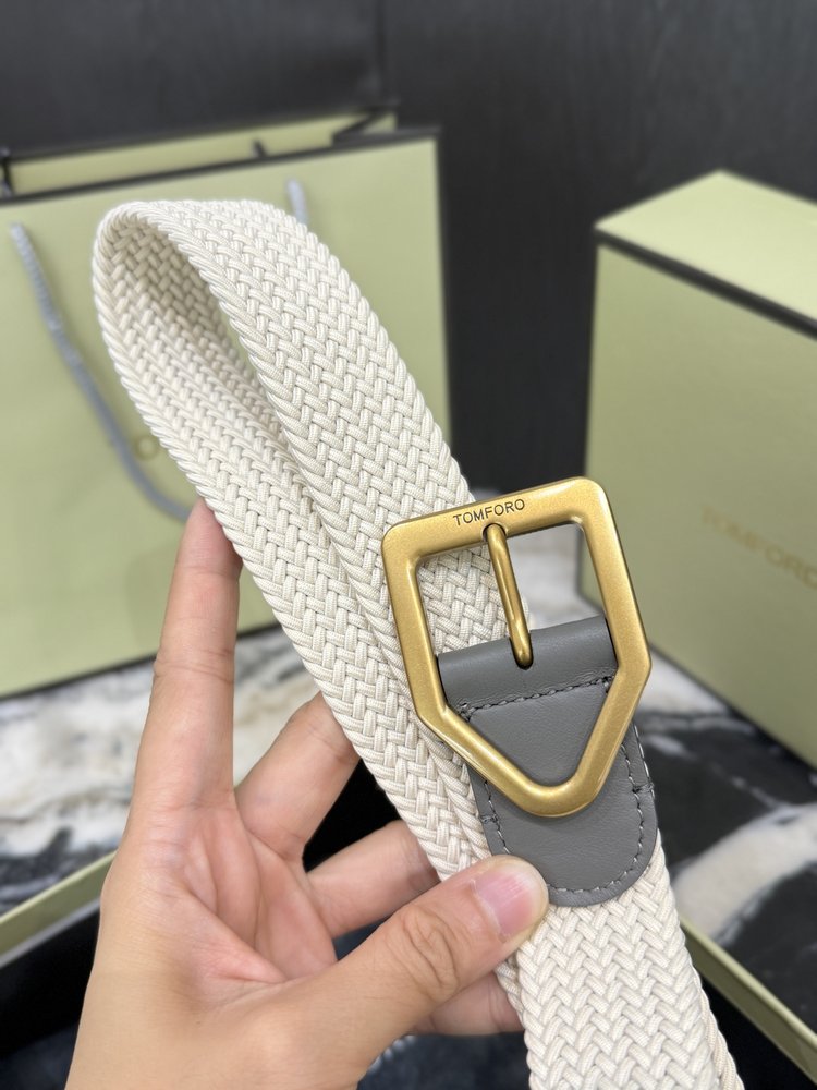 톰 포드 남성 심플 벨트 3.5cm 001-285909