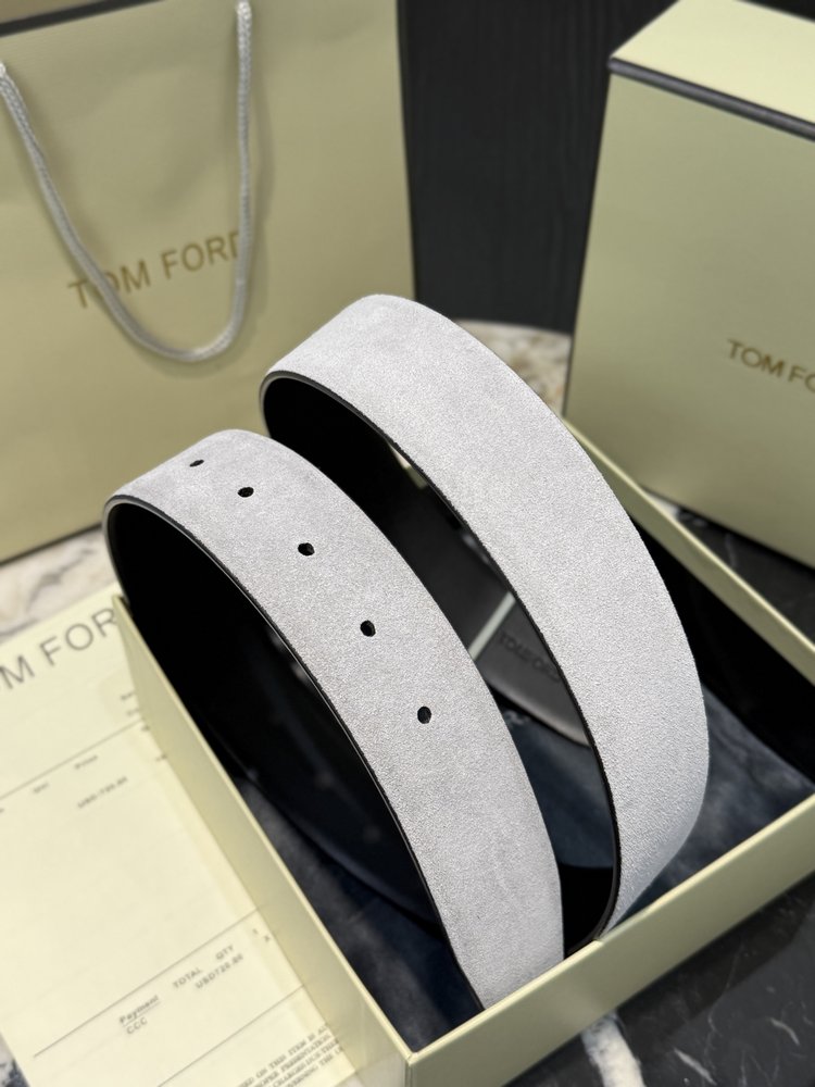 TOM FORD 양면 소가죽 남성 벨트 001-285913
