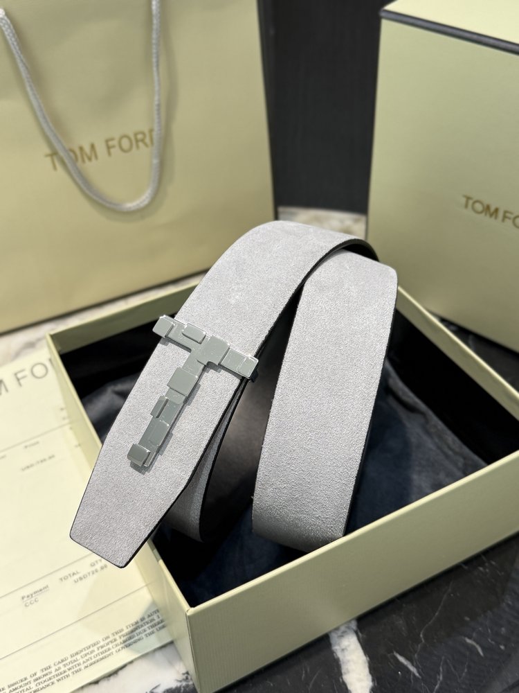 TOM FORD 양면 소가죽 남성 벨트 001-285913