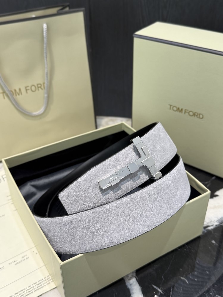 TOM FORD 양면 소가죽 남성 벨트 001-285913