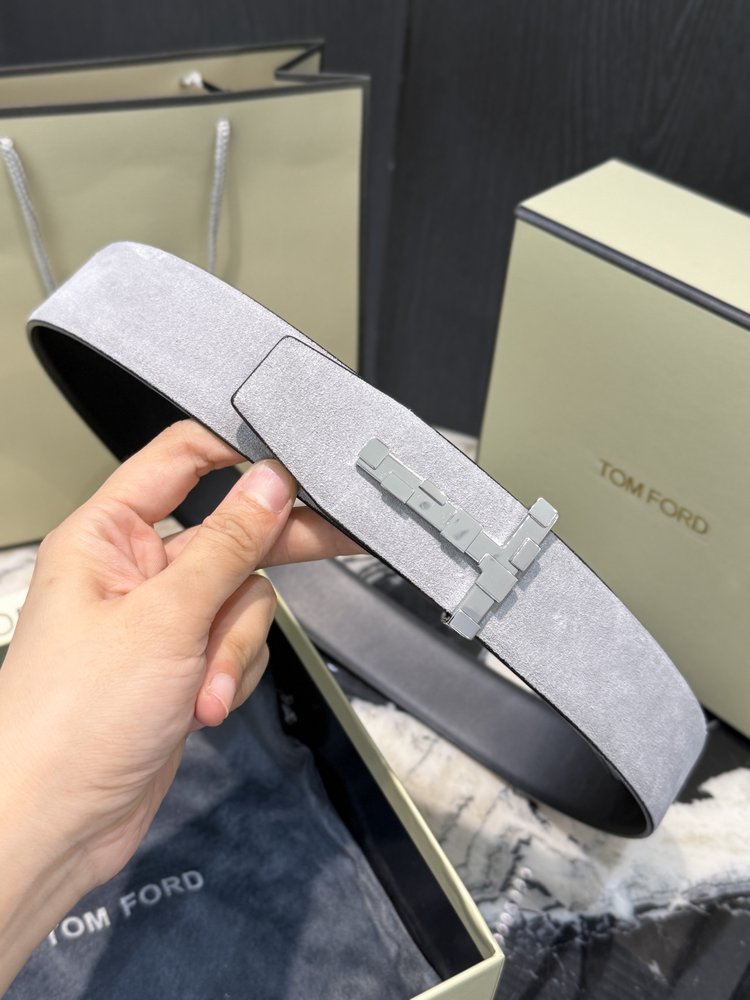 TOM FORD 양면 소가죽 남성 벨트 001-285913