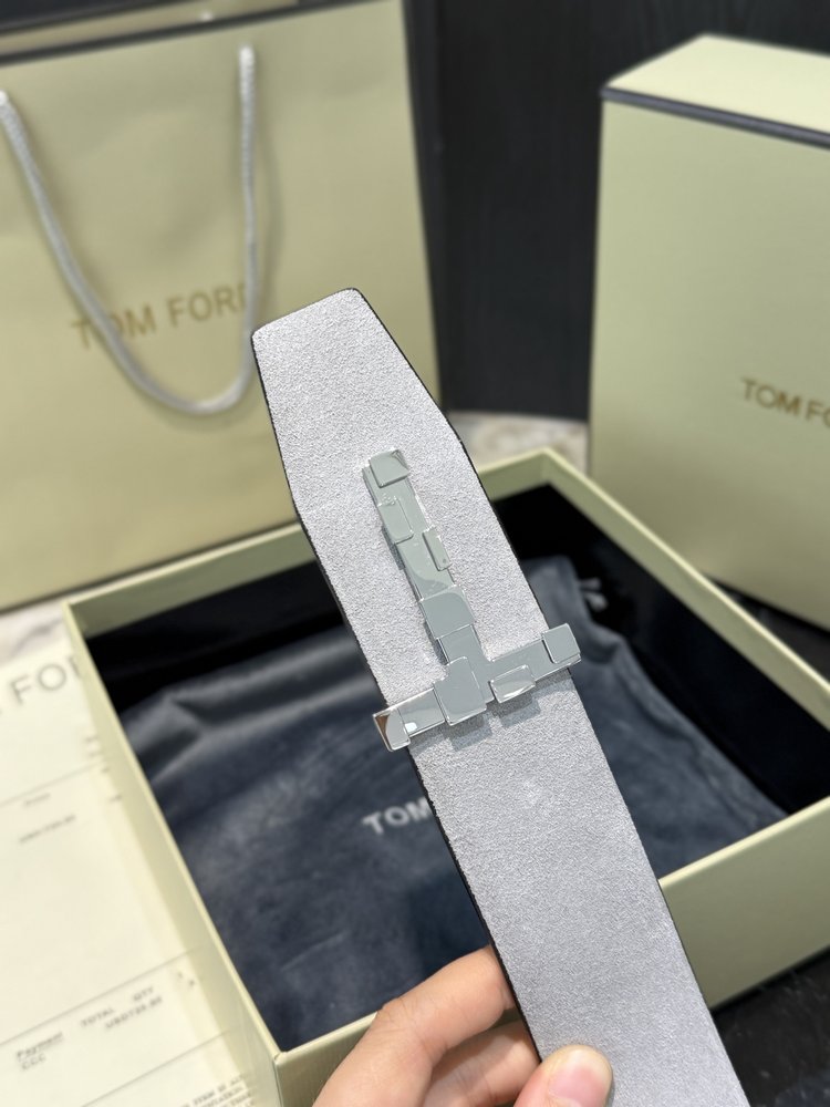 TOM FORD 양면 소가죽 남성 벨트 001-285913