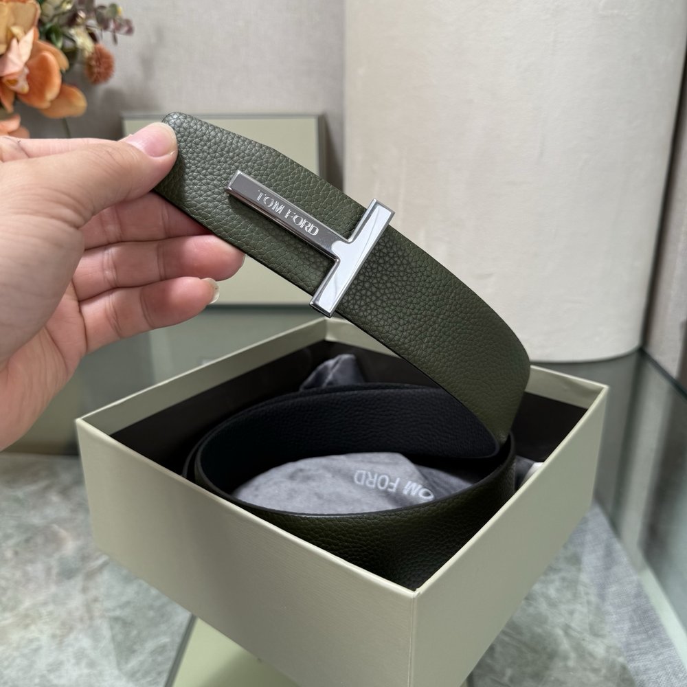 톰포드 양면 소가죽 벨트 3.8cm 너비 001-285922