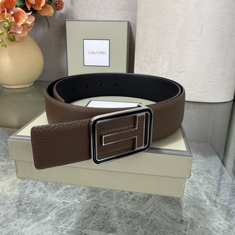 톰포드 양면 소가죽 벨트 3.8cm 001-285932