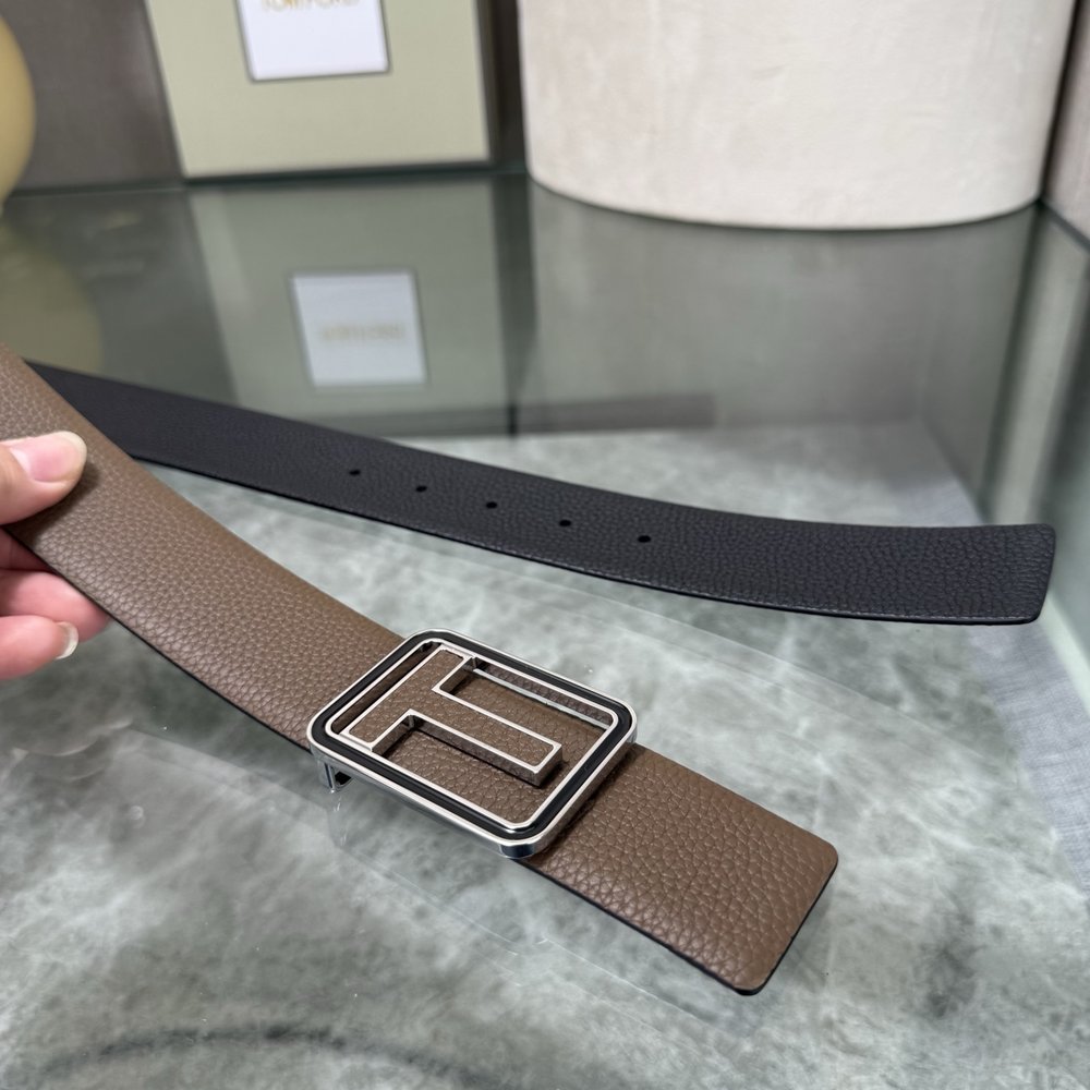 톰포드 양면 소가죽 벨트 3.8cm 001-285932