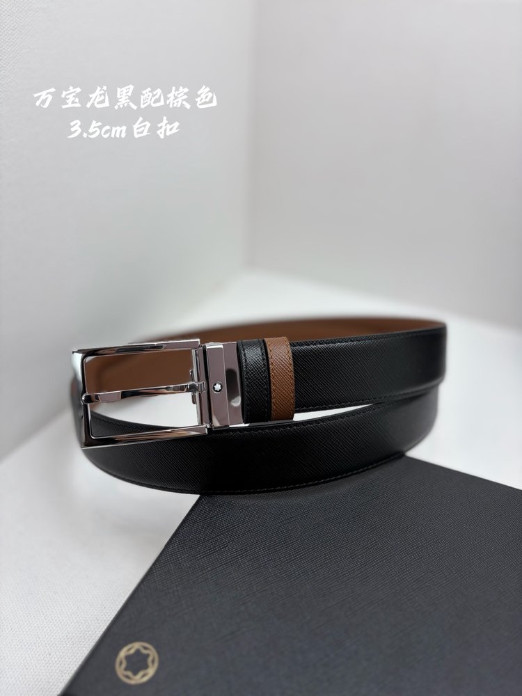 몽블랑 소가죽 비즈니스 캐주얼 벨트 001-285953