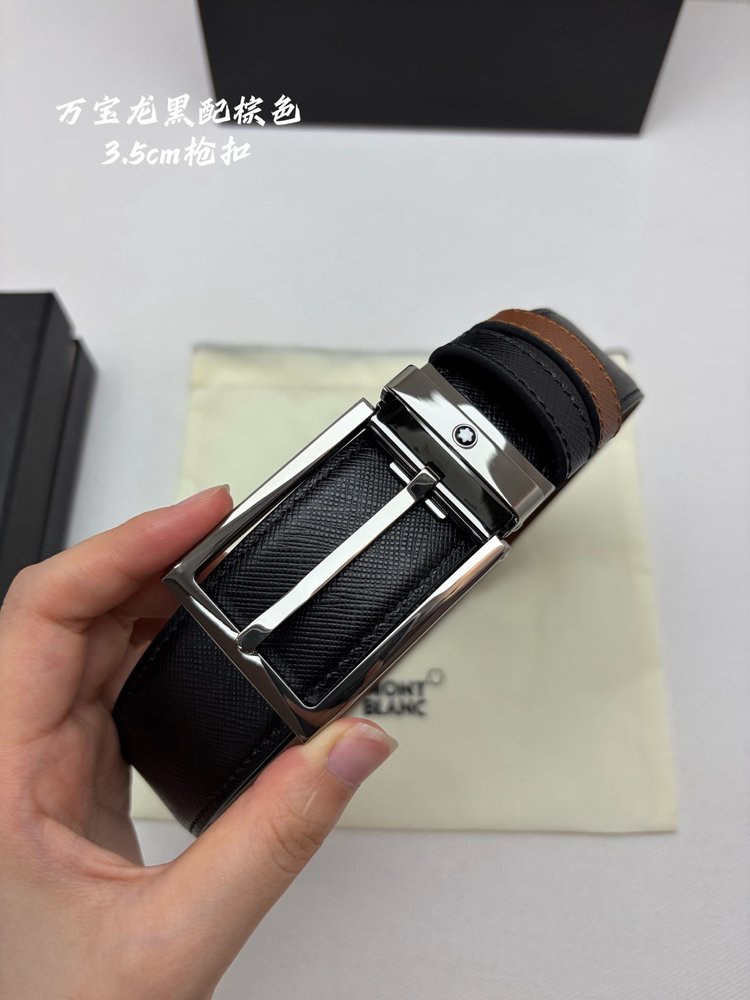 몽블랑 소가죽 비즈니스 캐주얼 벨트 001-285955