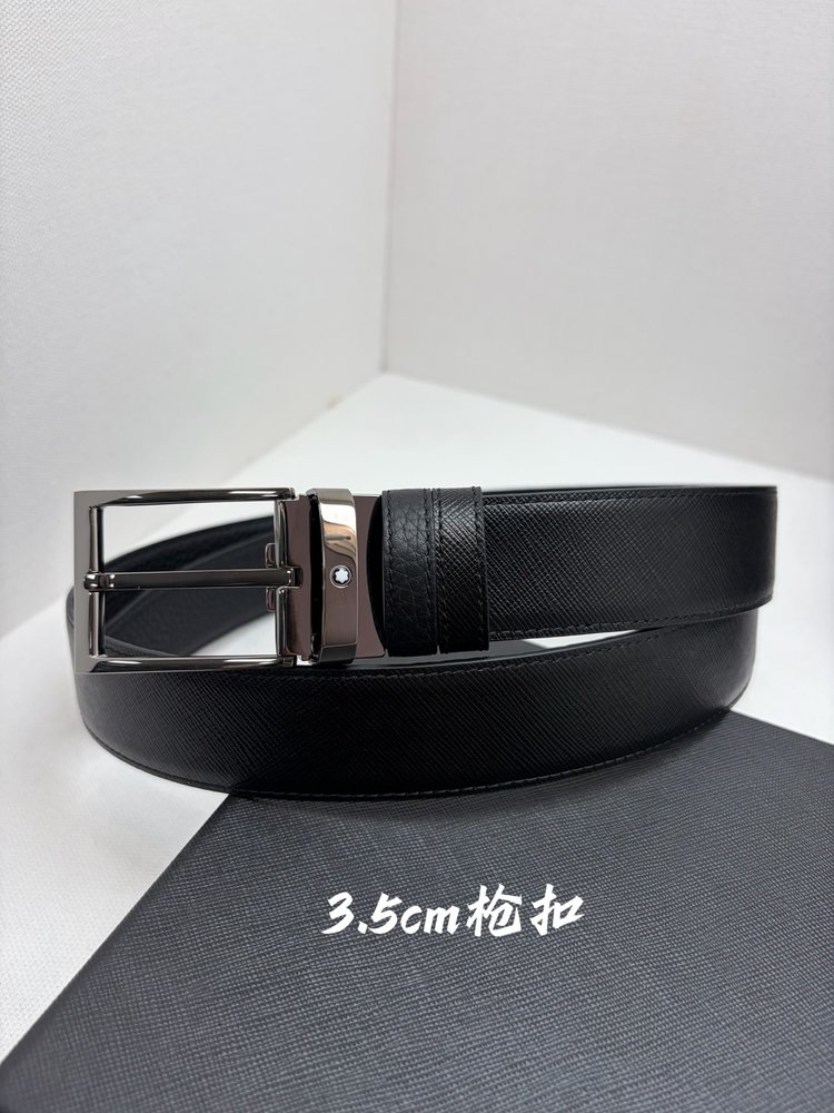 몽블랑 3.5cm 비즈니스 캐주얼 벨트 001-285957
