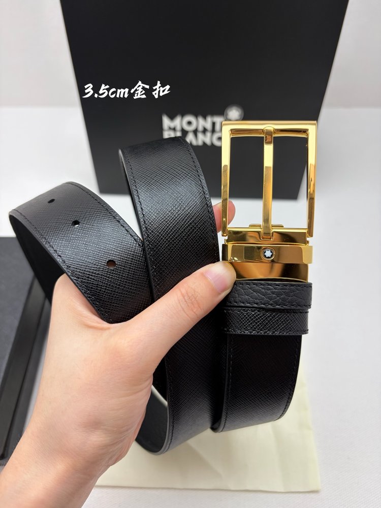 몽블랑 소가죽 비즈니스 캐주얼 벨트 001-285958