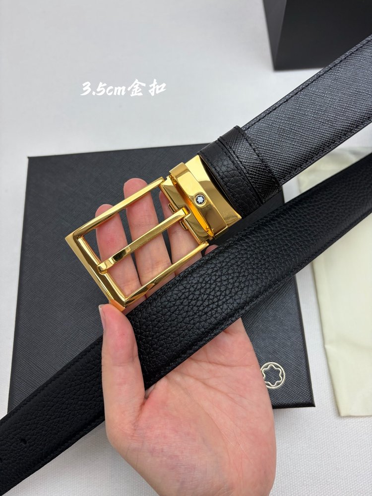 몽블랑 소가죽 비즈니스 캐주얼 벨트 001-285958