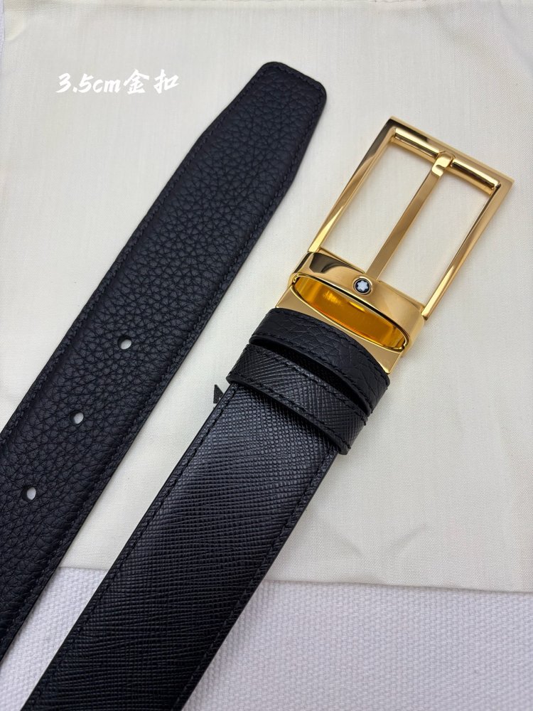 몽블랑 소가죽 비즈니스 캐주얼 벨트 001-285958
