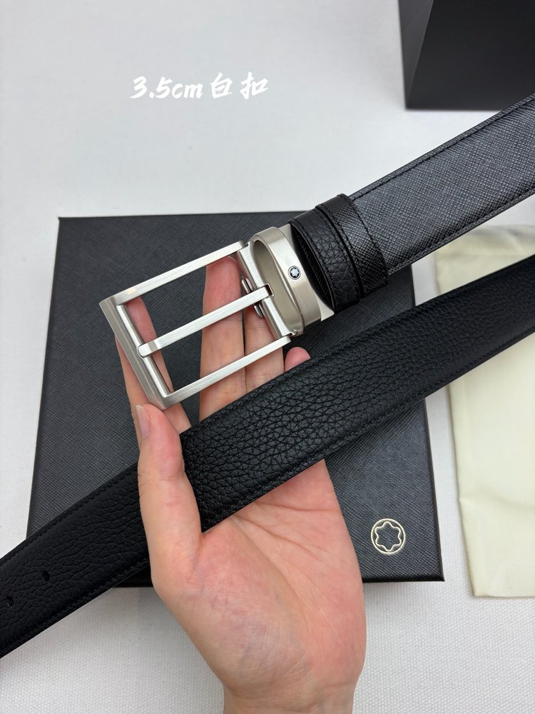 몽블랑 천연가죽 비즈니스 캐주얼 벨트 001-285959