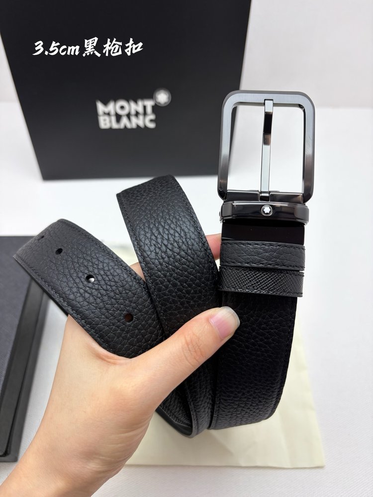 몽블랑 소가죽 비즈니스 캐주얼 벨트 001-285960