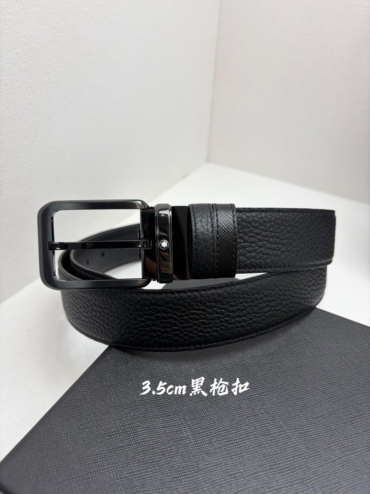 몽블랑 소가죽 비즈니스 캐주얼 벨트 001-285960