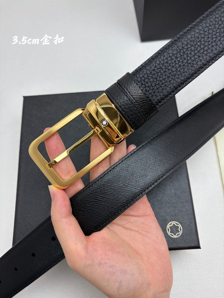 몽블랑 가죽 비즈니스 캐주얼 벨트 001-285963