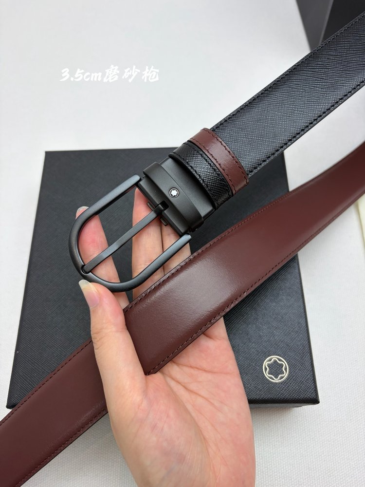 몽블랑 소가죽 비즈니스 벨트 001-285964