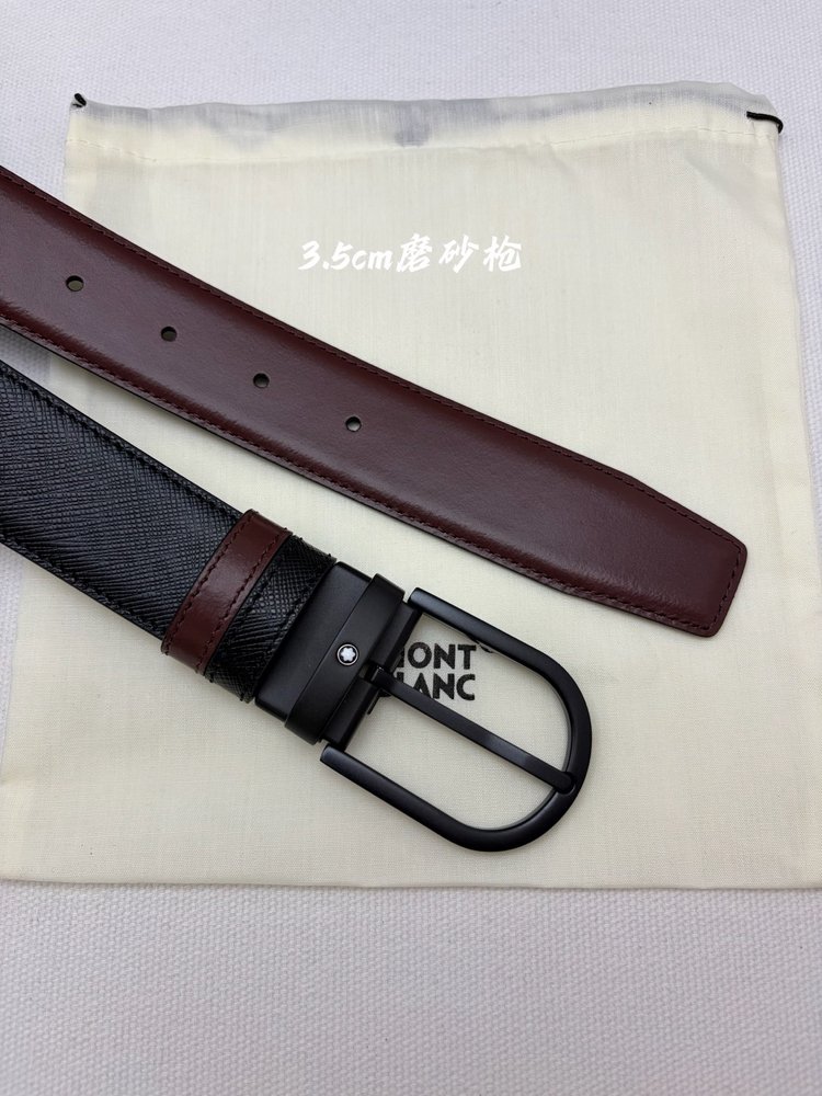 몽블랑 소가죽 비즈니스 벨트 001-285964