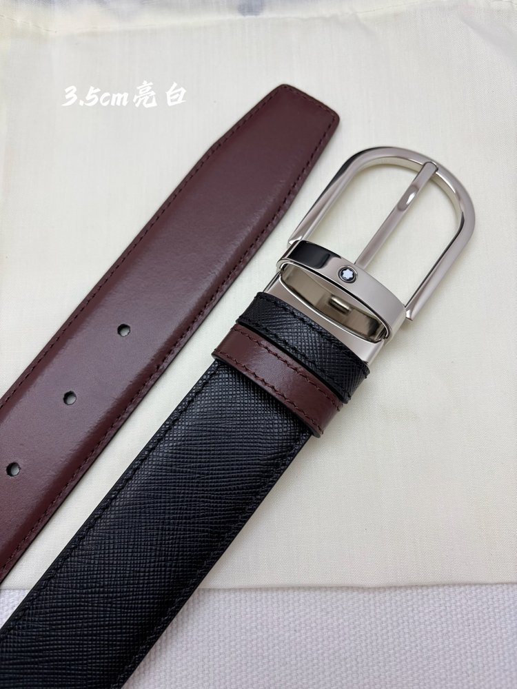 몽블랑 소가죽 비즈니스 캐주얼 벨트 001-285965