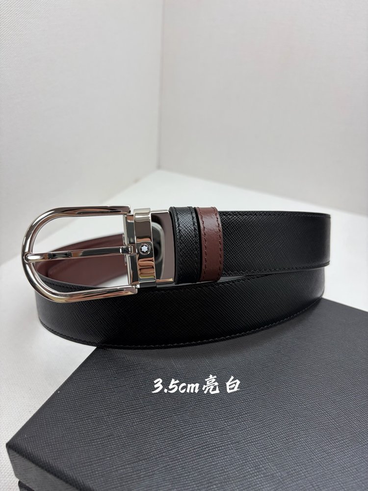 몽블랑 소가죽 비즈니스 캐주얼 벨트 001-285965