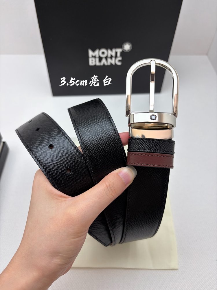 몽블랑 소가죽 비즈니스 캐주얼 벨트 001-285965