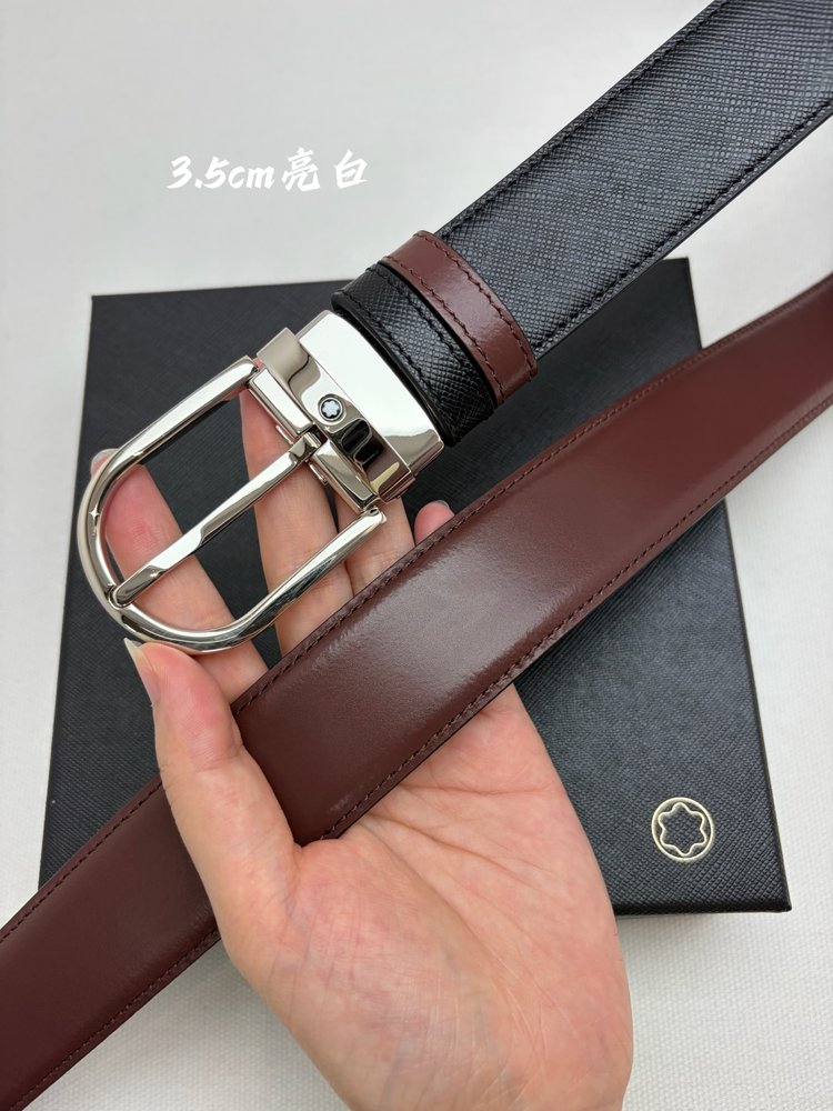 몽블랑 소가죽 비즈니스 캐주얼 벨트 001-285965