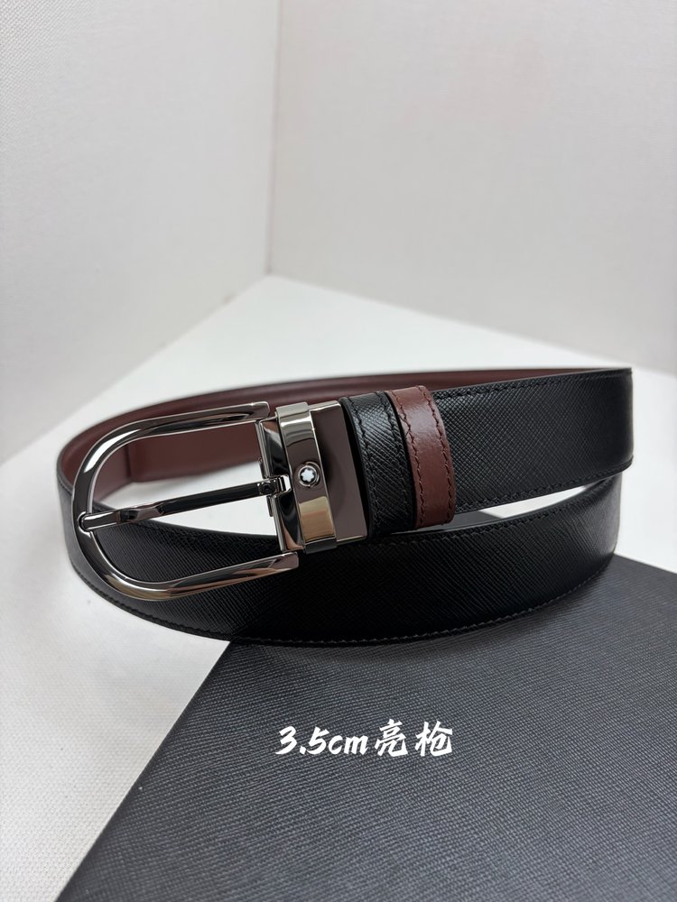 몽블랑 소가죽 비즈니스 캐주얼 벨트 001-285967