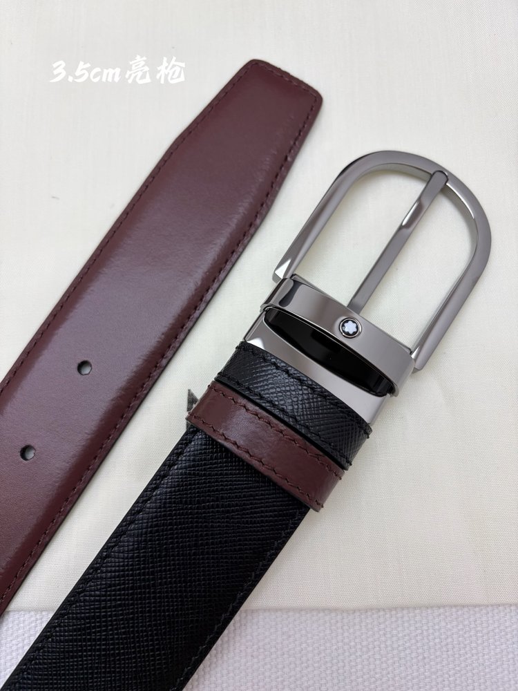 몽블랑 소가죽 비즈니스 캐주얼 벨트 001-285967
