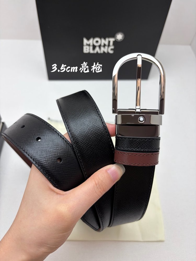 몽블랑 소가죽 비즈니스 캐주얼 벨트 001-285967