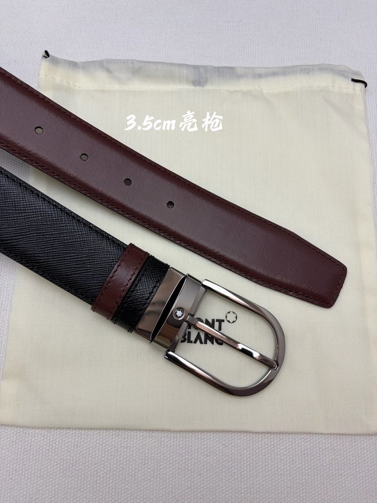 몽블랑 소가죽 비즈니스 캐주얼 벨트 001-285967