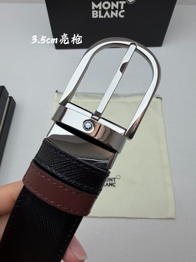 몽블랑 소가죽 비즈니스 캐주얼 벨트 001-285967