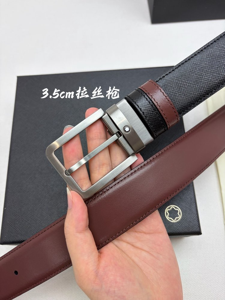 몽블랑 소가죽 비즈니스 캐주얼 벨트 001-285968