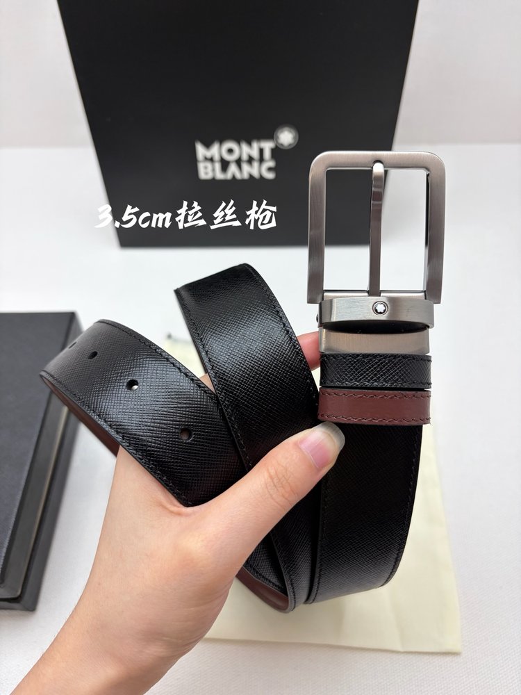 몽블랑 소가죽 비즈니스 캐주얼 벨트 001-285968