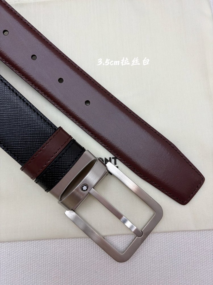몽블랑 소가죽 비즈니스 캐주얼 벨트 001-285970