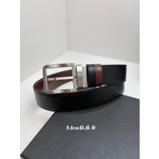 몽블랑 소가죽 비즈니스 캐주얼 벨트 001-285970