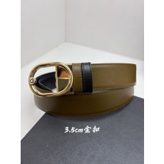 몽블랑 3.5cm 소가죽 비즈니스 캐주얼 벨트 001-285975